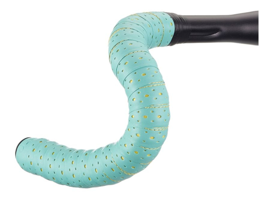 TRAKA ZA VOLAN SUPREME PRO FAUX KOŽNA CELESTE/YELLOW BLB