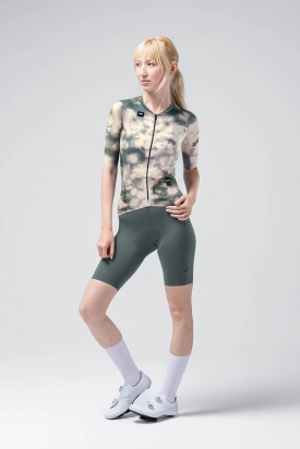 CYCLING JERSEY SHORT SLEEVES REACTIVE UNISEX BUSH GOBIK