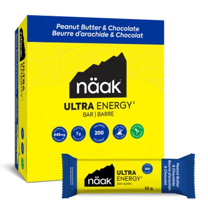 ENERGY BAR PEANUT BUTTER & CHOCOLATE 50g NAAK