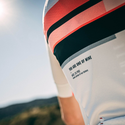CYCLING JERSEY SHORT SLEEVES CX PRO UNISEX PINK STREAK GOBIK - Size XS