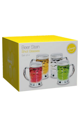 SET BEER SHOT ČAŠE PK4