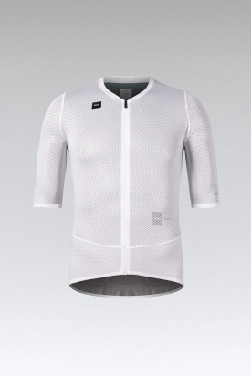 CYCLING JERSEY SHORT SLEEVES CARRERA 3.0 UNISEX WHITE GOBIK