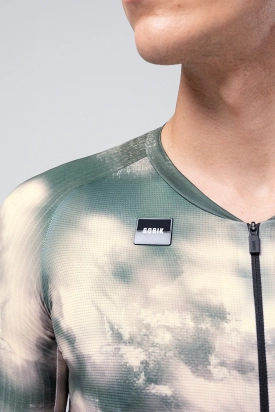 CYCLING JERSEY SHORT SLEEVES REACTIVE UNISEX BUSH GOBIK