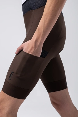 BIB SHORT GRIT 2.0 COCOA MAN GOBIK