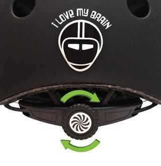 HELMET VARSITY STRIPE NUTCASE M (56cm-60cm)