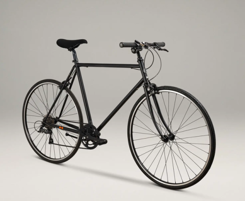 BICYCLE URBAN 8 SPEED BLACK SIECH