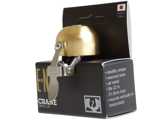 ZVONCE E-NE MATT GOLD CRANE BELLS
