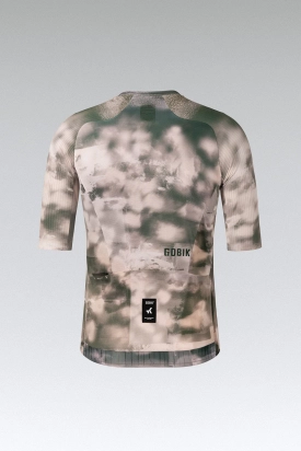 CYCLING JERSEY SHORT SLEEVES REACTIVE UNISEX BUSH GOBIK