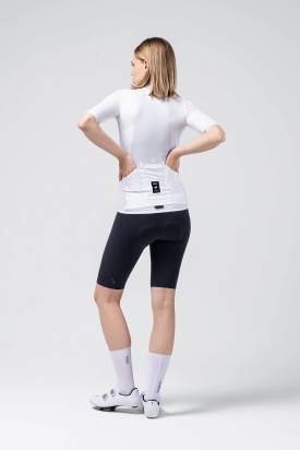 CYCLING JERSEY SHORT SLEEVES CARRERA 3.0 UNISEX WHITE GOBIK
