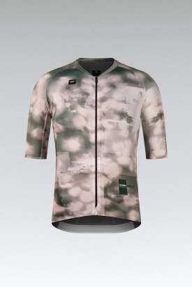 CYCLING JERSEY SHORT SLEEVES REACTIVE UNISEX BUSH GOBIK