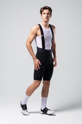 BIB SHORT LANCER MAN K12 BLACK GOBIK