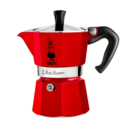 MOKA EXPRESS 3 CUPS ROSSA BIALETTI