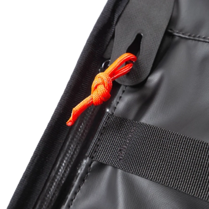 RUKSAK ROLLTOP 22L BLACK RESTRAP