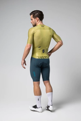 MAJICA BICIKLISTIČKA KRATKI RUKAVI ATTITUDE 2.0 MAN SPLIT GREEN GOBIK - Veličina S