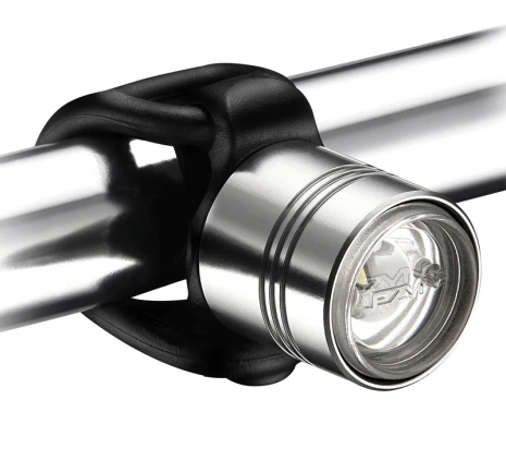 LIGHT FRONT FEMTO DRIVE SILVER GLOSS LEZYNE