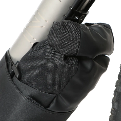 DOWNTUBE BAG 1.2L BLACK RESTRAP