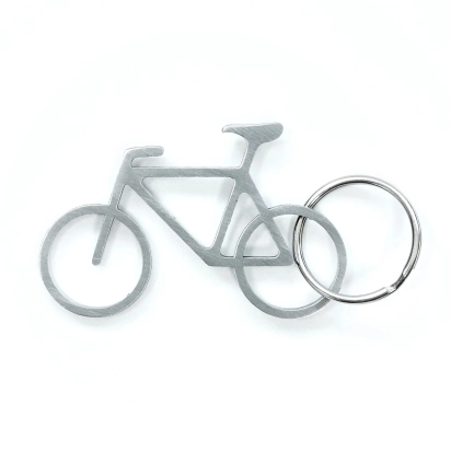 METAL BIKE KEY RING AND BOTTLE OPENER KIKKERLAND