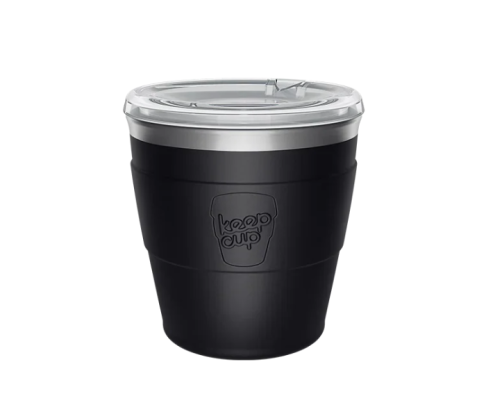CUP THERMAL QUICKSIP 177ml BLACK KEEPCUP