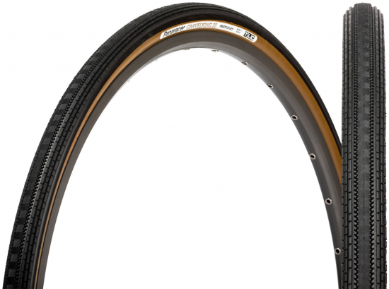 GUMA 700X43C GRAVELKING SEMI SLICK TLC BROWN PANARACER