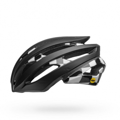 HELMET STRATUS MIPS CHECK BLACK/WHITE BELL - Size S