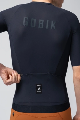 CYCLING JERSEY SHORT SLEEVES CX SOLID UNISEX ULTRABLUE GOBIK