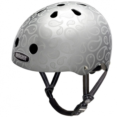 HELMET LIQUID SILVER NUTCASE S (52cm-56cm)