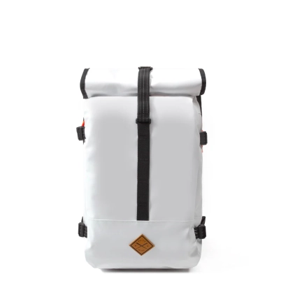 BACKPACK ROLLTOP 22L WHITE RESTRAP