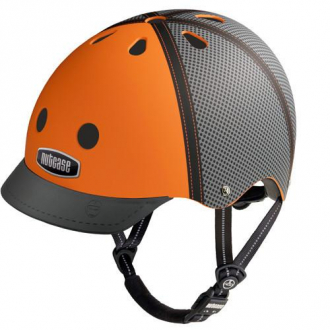 HELMET TRUCKER ORANGE MATTE NUTCASE M (56cm-60cm)