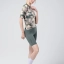 CYCLING JERSEY SHORT SLEEVES REACTIVE UNISEX BUSH GOBIK