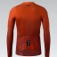 MAJICA BICIKLISTIČKA DUGI RUKAVI CX PRO 3.0 UNISEX BURNT ORANGE GOBIK