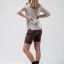 CYCLING T-SHIRT SHORT SLEEVES VOLT WOMAN ARGONITE GOBIK