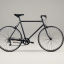 BICYCLE URBAN 8 SPEED BLACK SIECH